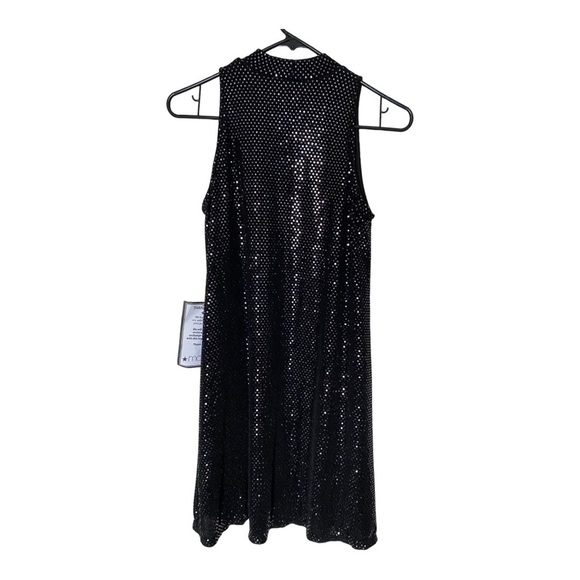 JUMP APPAREL Sexy dress with collar. simulated sequins from Starbrite - Picture 5 of 7